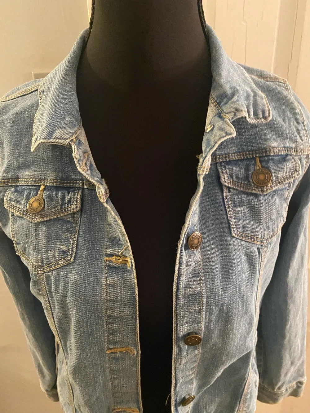 Carter's Light Blue Denim Jacket - Classic Button-Front